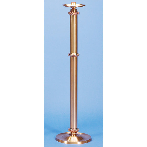Fixed Floor Bronze Candlestick: 7020 Style - 1-1/2" Socket