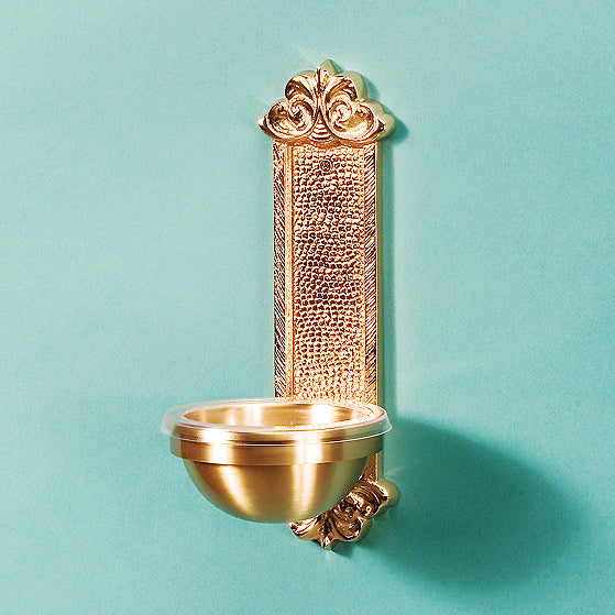 Bronze Holy Water Font: 7130 Style - 2 Sizes