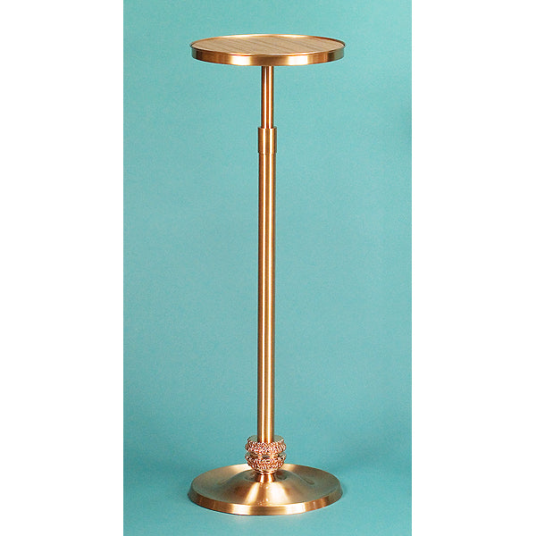 Bronze Adjustable Pedestal Stand: 7130 Style - 31" to 53" Ht