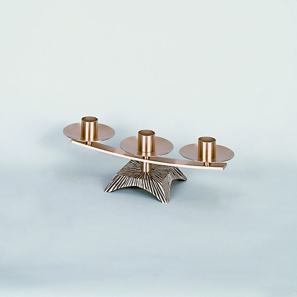 Candélabre d'autel en bronze 3, 5, 7 lumières : Style 7518