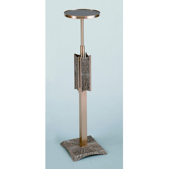 Bronze Adjustable Pedestal Stand: 7518 Style - 39" to 60" Ht
