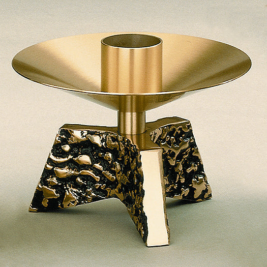 Chandelier d'autel texturé bronze et noir : Style 7620 : Douille 3,8 cm