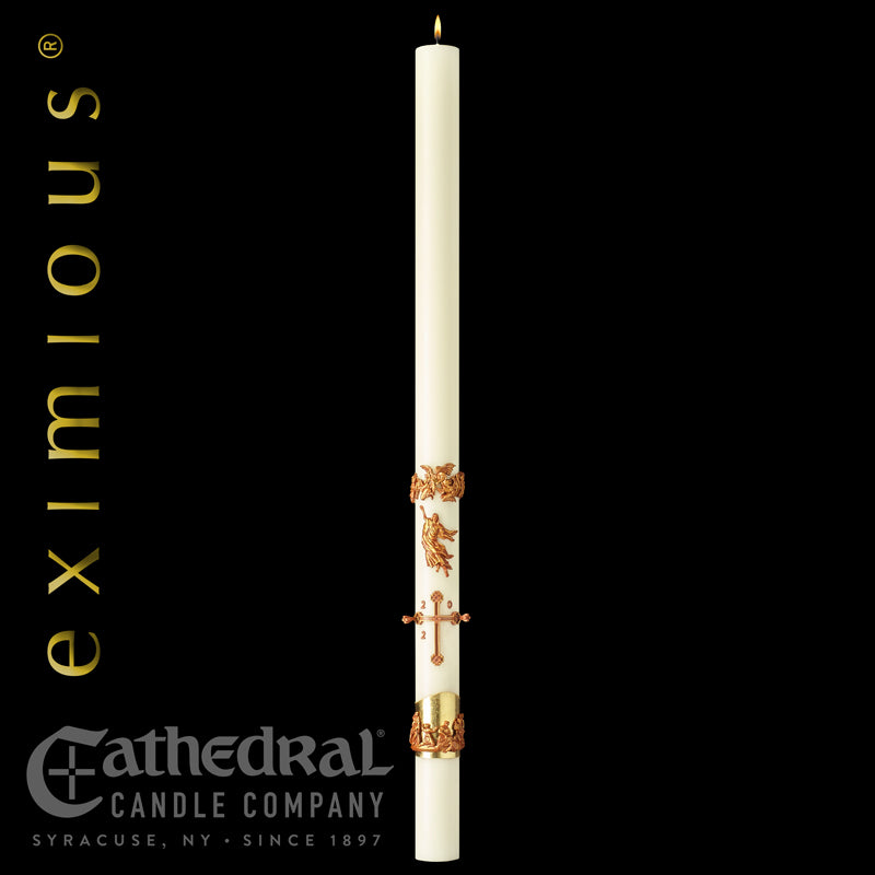 The "Mount Olivet" Eximious Paschal Candle (17 sizes)