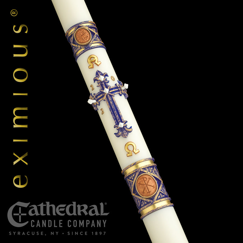 The "Lilium" Eximious Paschal Candle (17 sizes)