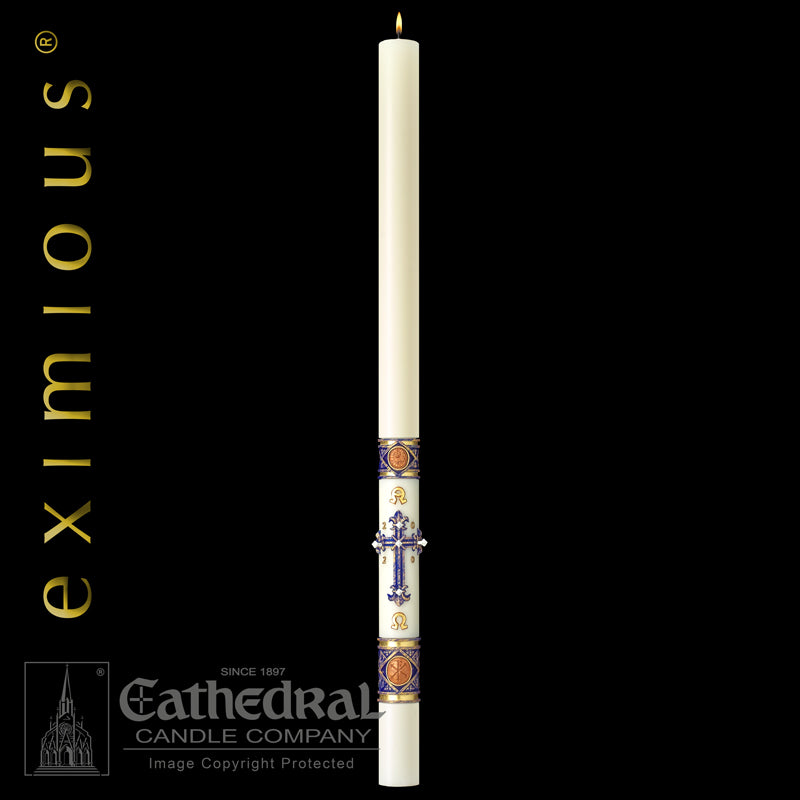 The "Lilium" Eximious Paschal Candle (17 sizes)