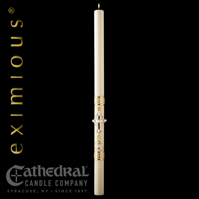 The "Merciful Lamb" Eximious Paschal Candle (17 sizes)