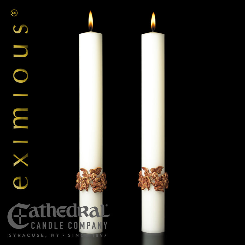 The "Mount Olivet" Eximious Altar Side Candle