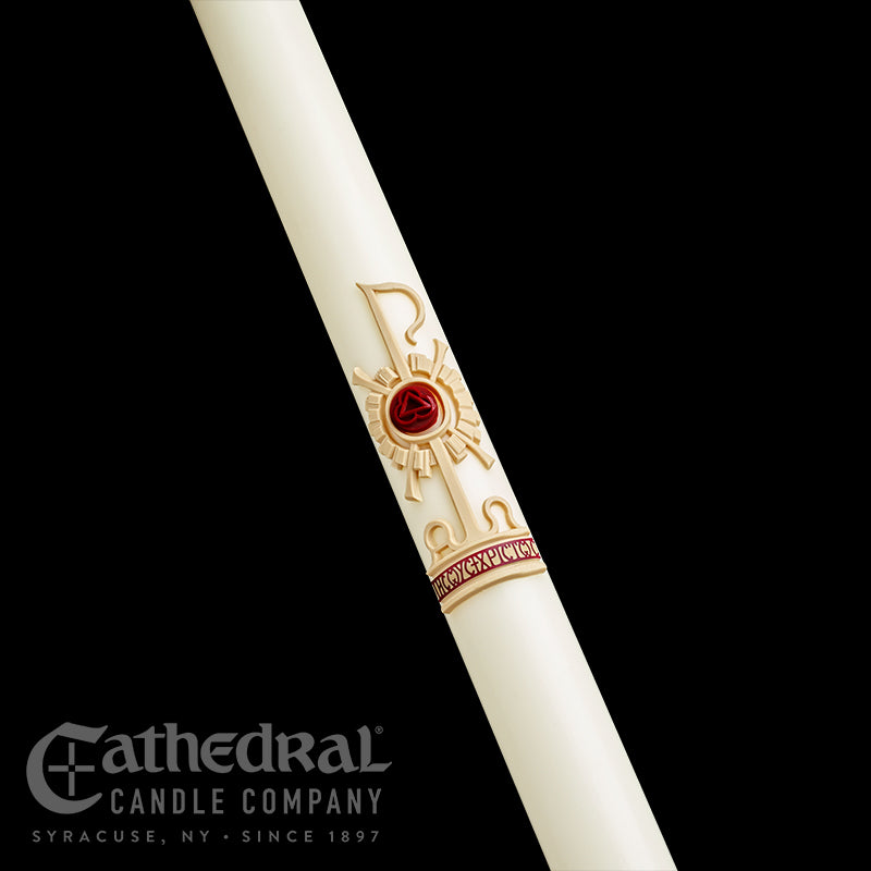 Holy Trinity Sculptwax Paschal Candle