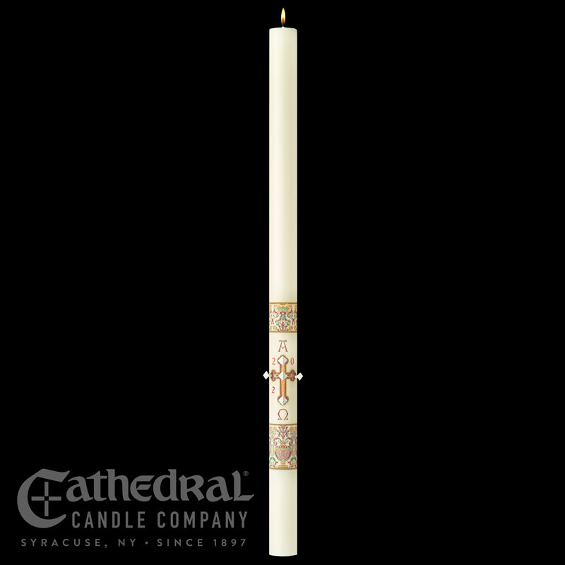 Investiture - Coronation of Christ Paschal Candle