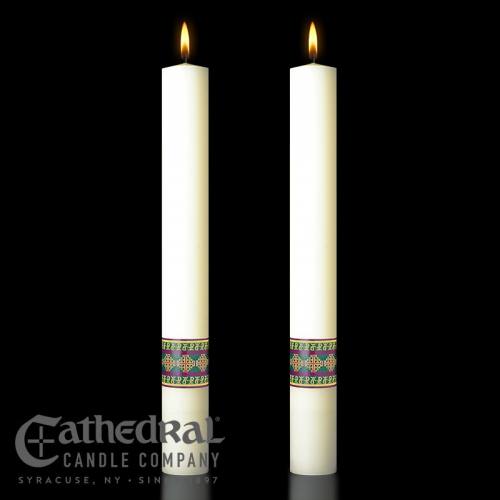 Complementing Altar Candles, Prince of Peace