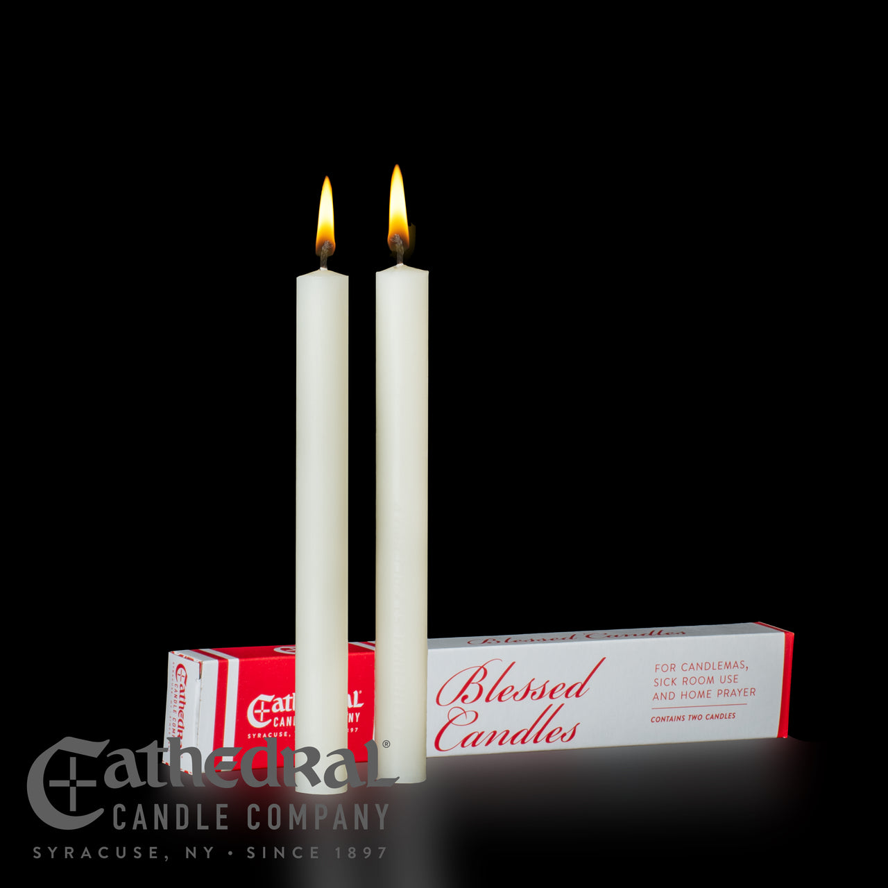Candlemas Candles (25/32" dia.), 2/box