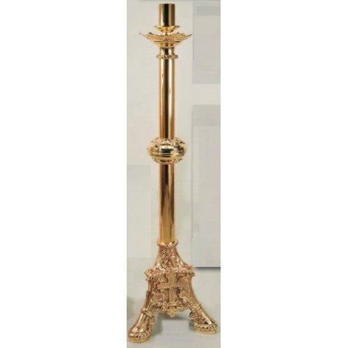 Bronze Paschal Candlestick: 8130 Style - 54" Ht - 1 1/2" Socket