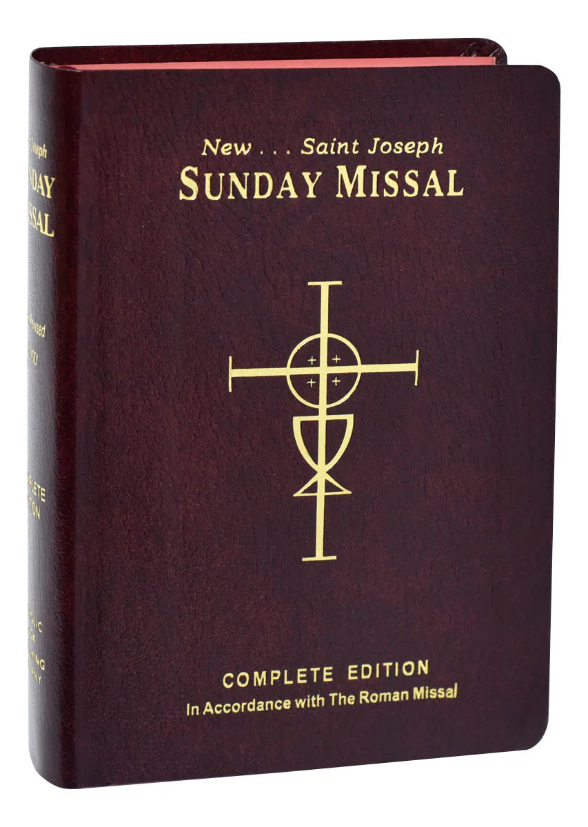 St. Joseph Sunday Missal (Burgundy Flexible Cover)