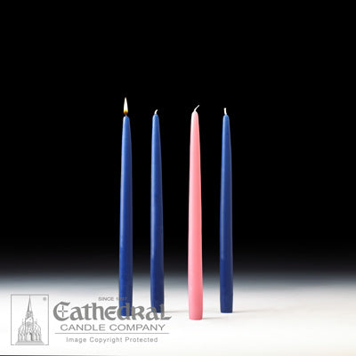 Home Advent Tapers (12"), 4 Piece Sets