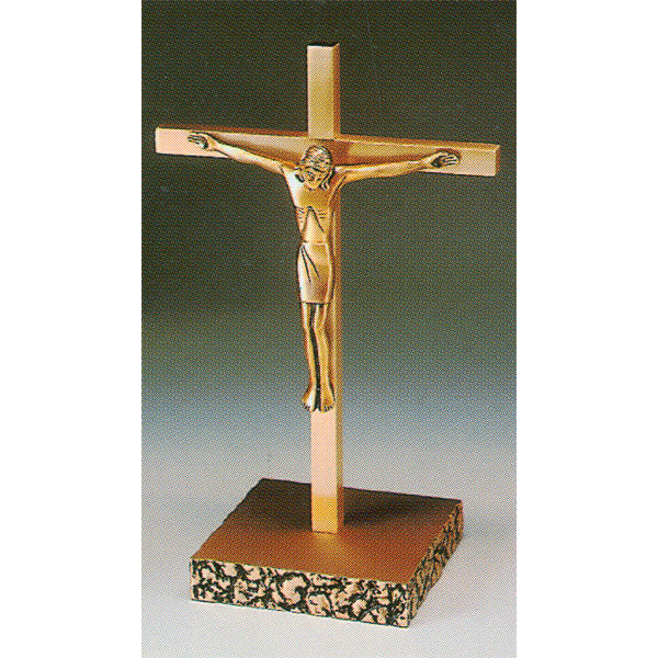 Bronze Altar Crucifix: 8220 Style - 10" Ht