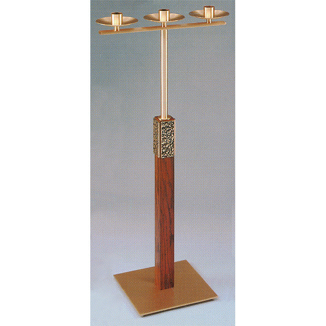 Candelabre de sol 3, 5, 7 lumières bronze clair : Modèle 8220 - 103 cm H