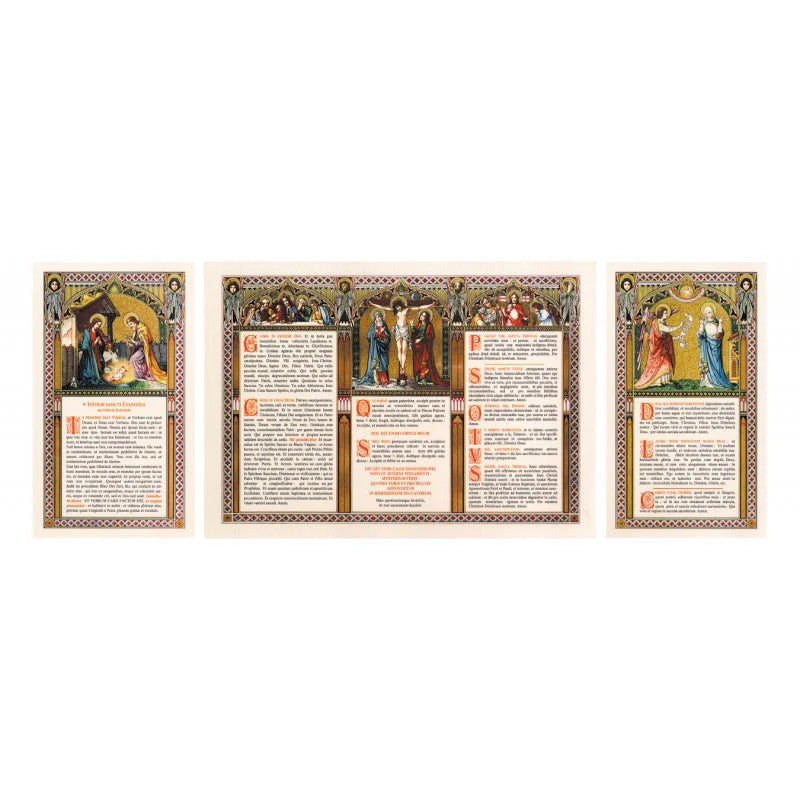 Altar Cards Set (Small Pictorial, 8.5" x 12")