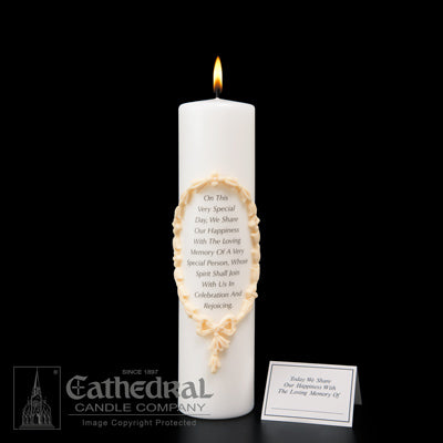 Memorial Candle (3" x 12")