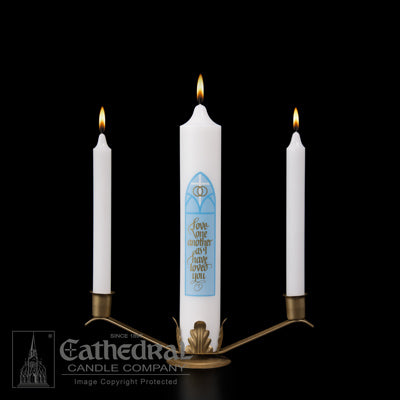 Abiding Love Holy Matrimony/Wedding Ensemble (Complete Set With Stand)