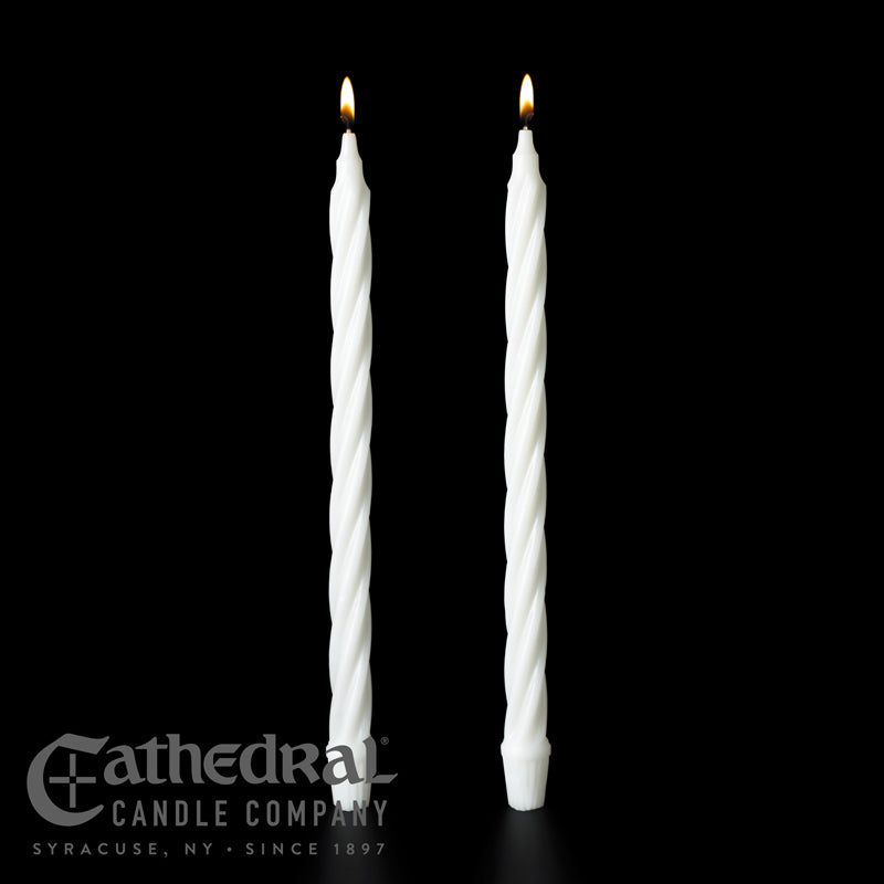 Renaissance Dinner Candles (7/8" x 14"), 4/box