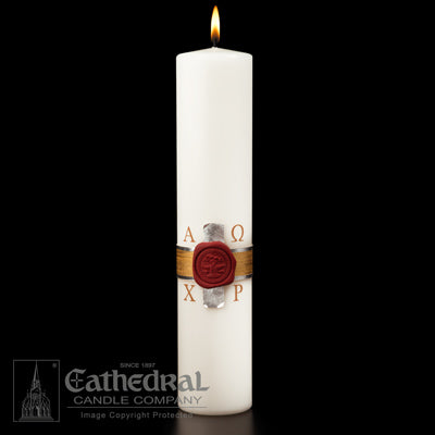 Sculptwax Christ Candles (3" x 14")