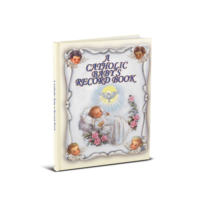 A Catholic Baby's Record Book (8" x 10")