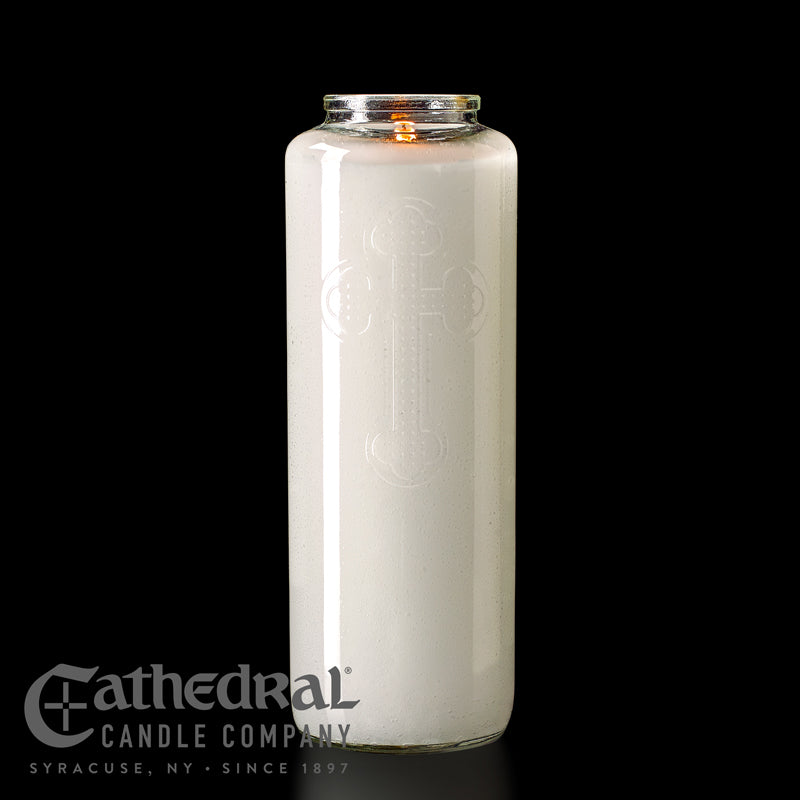 6-Day Glass Offering Candles