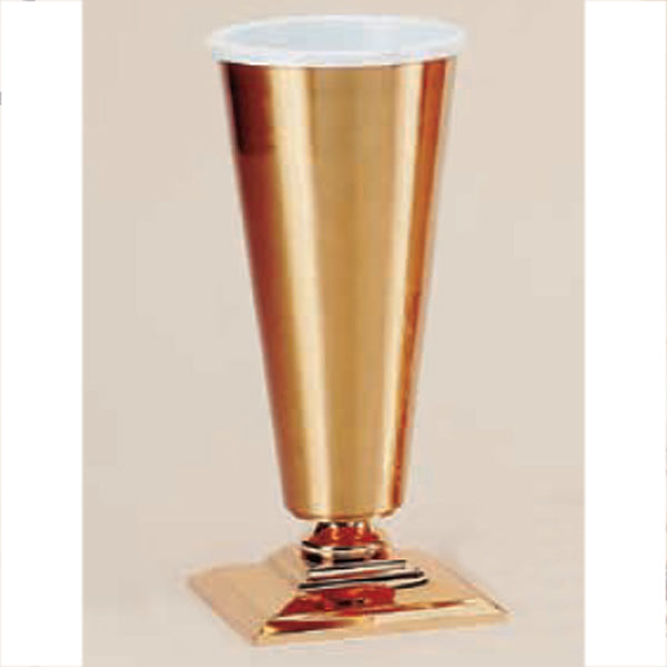 Combination Finish Bronze Altar Vase: 9035 Style - 2 Sizes