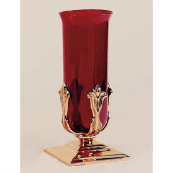 Combination Finish Bronze Altar Sanctuary Lamp: 9035 Style