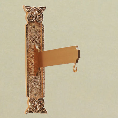 Bronze Sanctuary Lamp Wall Hook Bracket: 9035 Style