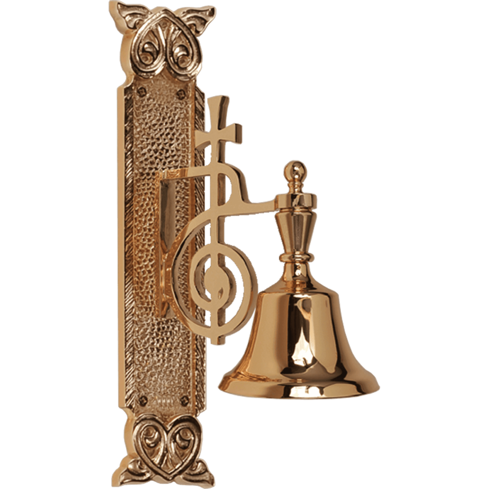 Combination Finish Bronze Sacristy Pull Bells: 9035 Style