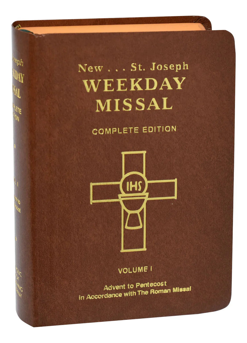 St. Joseph Weekday Missal (Vol. I / Advent To Pentecost) (Flexible Cover)