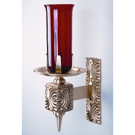 Bronze Wall Bracket Sanctuary Lamp: 9725 Style