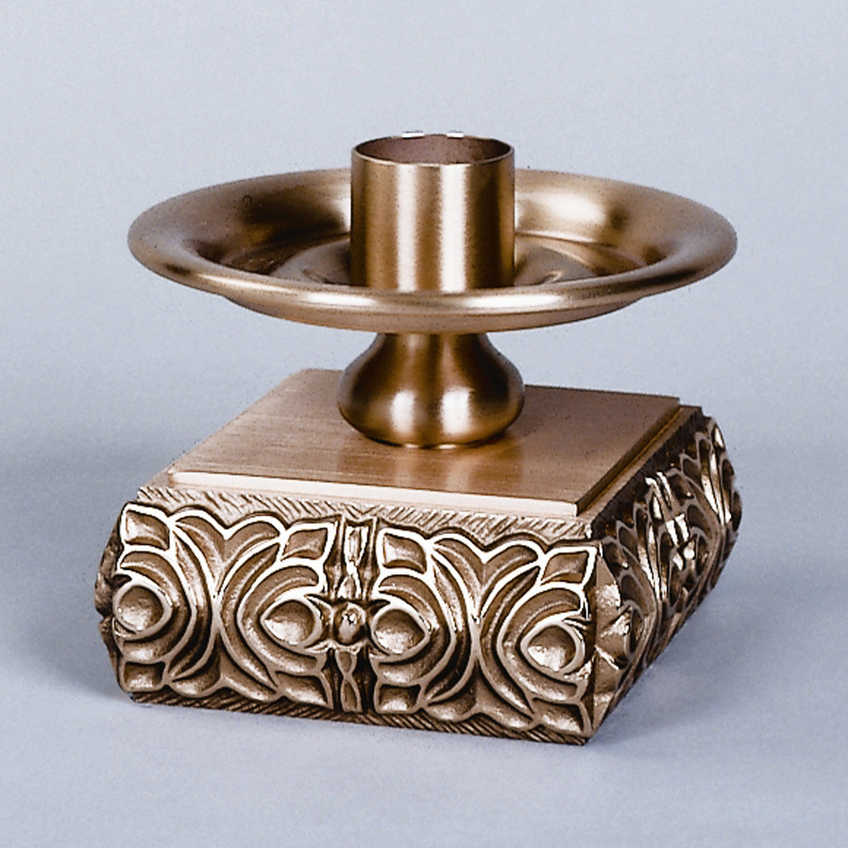 Bronze Altar Candlestick: 9725 Style - 1 1/2" Socket