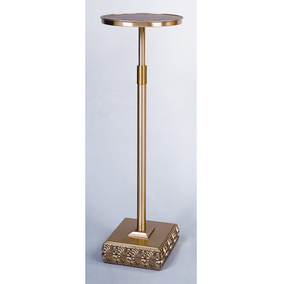 Bronze Adjustable Pedestal Stand: 9725 Style - 32" to 53" Ht