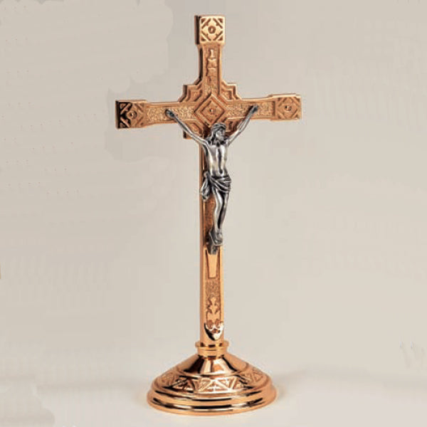 Bronze Altar Crucifix (A): 9940 Style - 17" Ht
