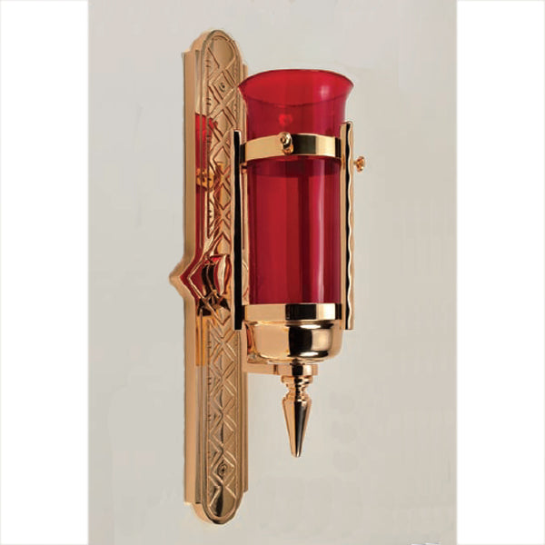 Bronze Wall Bracket Sanctuary Lamp: 9940 Style
