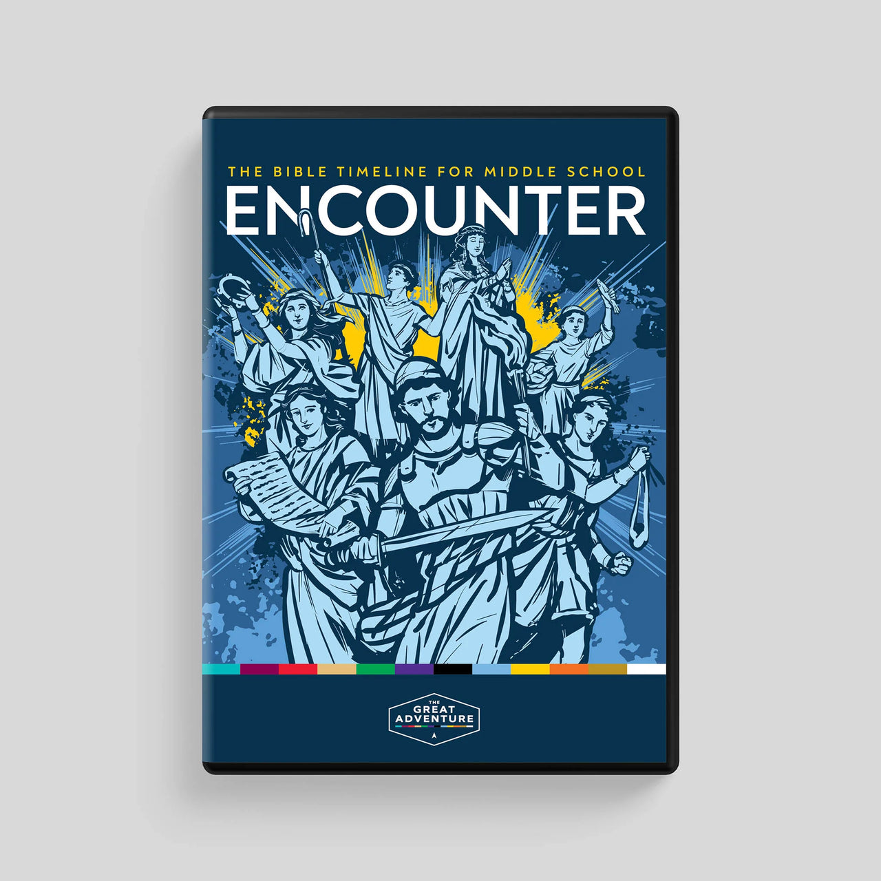 Encounter: The Bible Timeline for Middle School, DVD Set