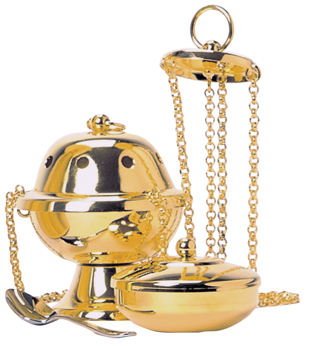 Censer & Boat - 4 1/2" Ht
