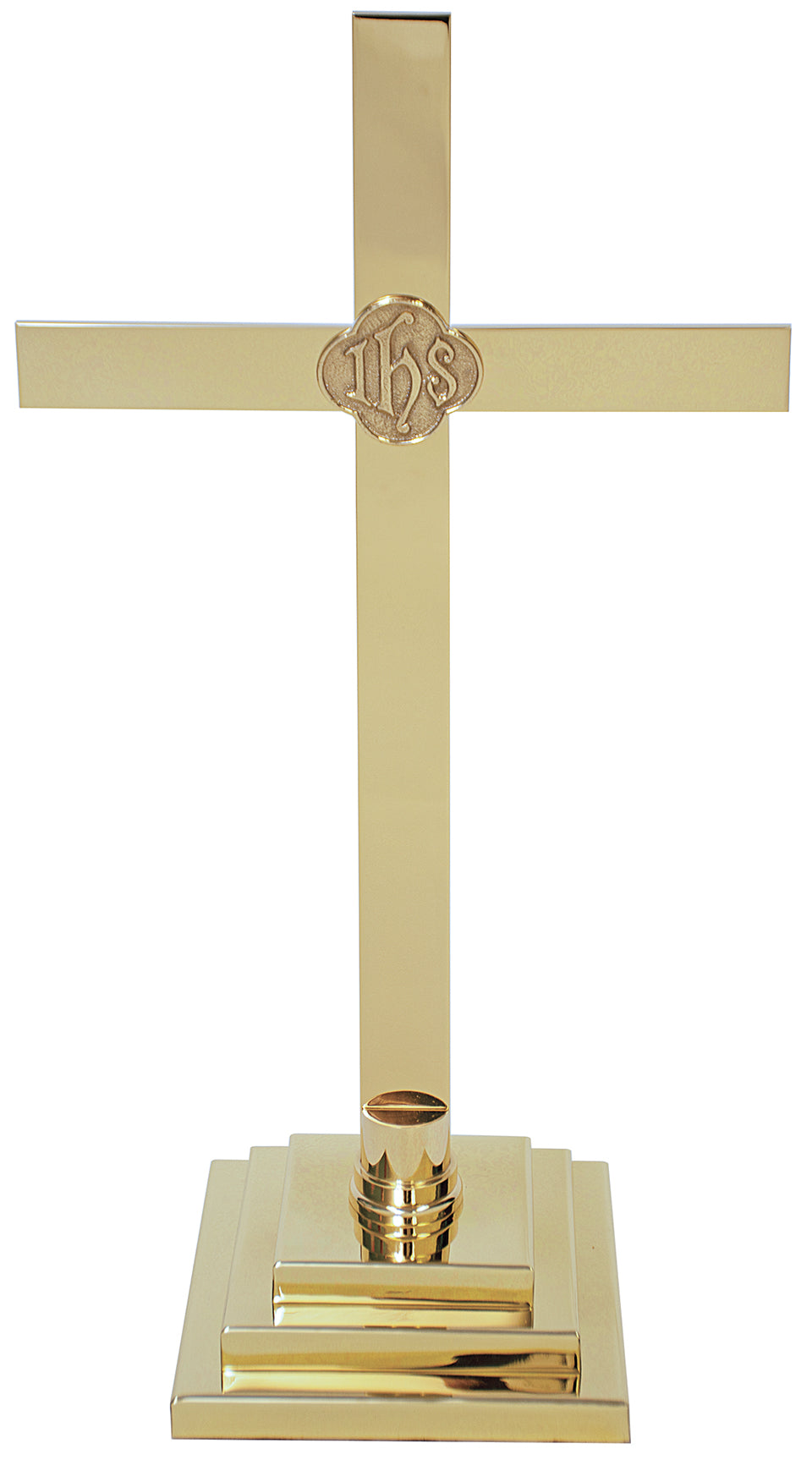 Altar Cross - 3 Step Base - 24" Ht