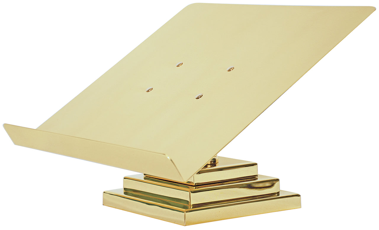 Book Stand - 3 Step Base - Adjustable Top - 13" x 15"