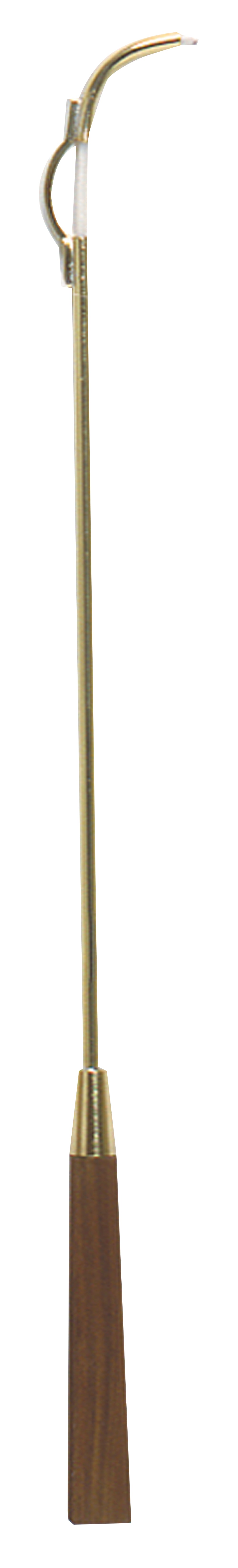 Candle Lighter - Brass/Walnut Handle - 20" Ht