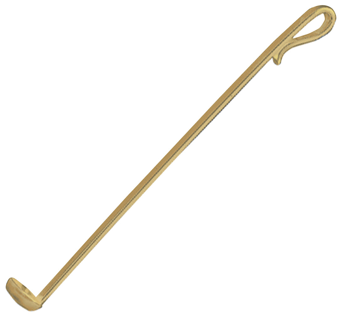 Cruet Spoon - Sterling Silver - 24 kt Gold Plated - 5" L