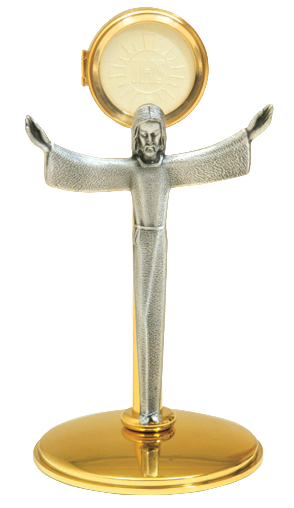 Chapel Luna Monstrance - Risen Christ - 11" Ht