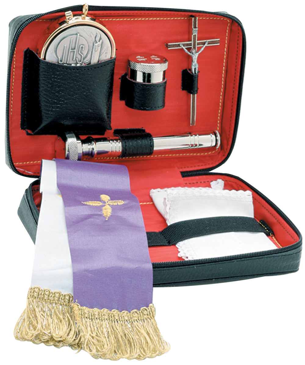 Portable Clergy Sick Call Set - 6 1/2˝ x 4˝ x 2˝