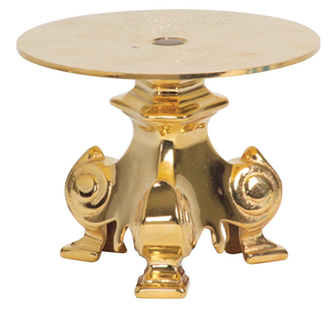 Thabor - Support d'ostensoir - Pieds à volutes - 11,4 cm H