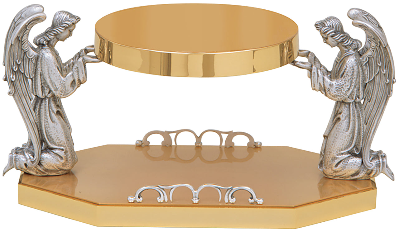 Thabor - Monstrance/Ostensorium Stand - Angels - 8 1/4" Ht