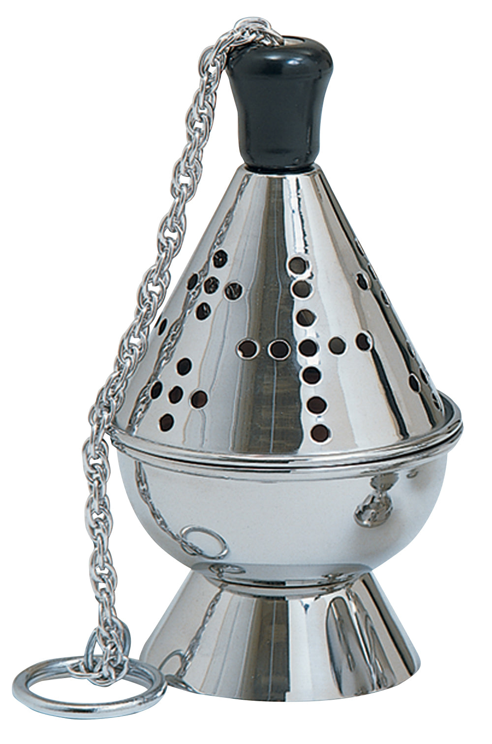 Censer & Boat - Stainless Steel - 7 3/4" Ht