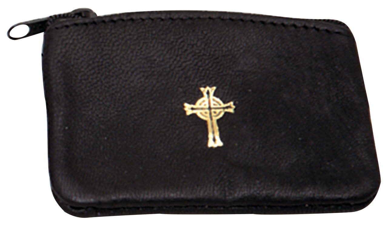Pyx/Rosary Case - Zipper - 4 1/4" x 3"