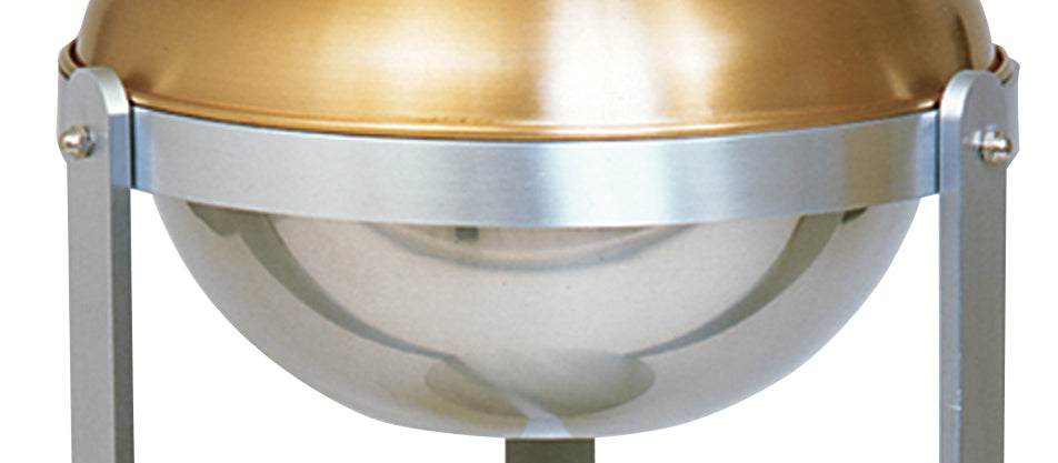 Baptismal Font - Portable - Bronze Cover - Aluminum Frame - 33" Ht
